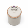 anello cuore Anello Mabina cuore rosa in argento 925