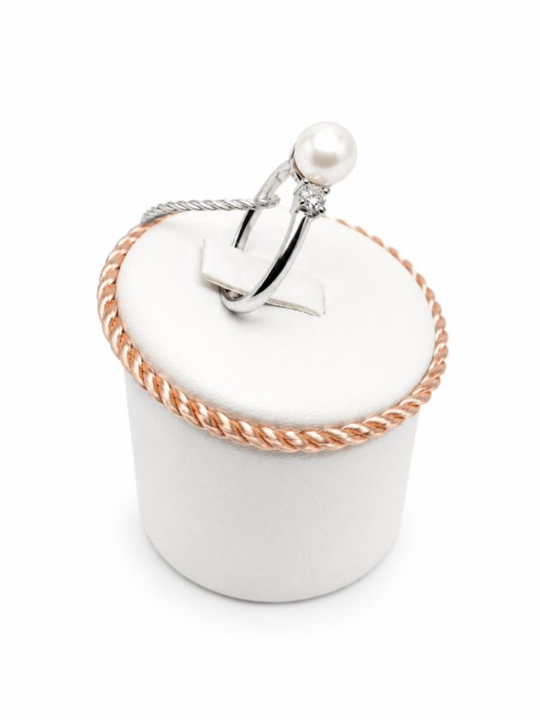 perla1 Anello con perla Mabina in argento 925