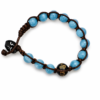 skbl Bracciale Tamashii agata sky blue 5 elements