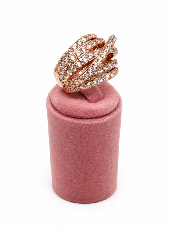 Anello intrecciato Bronzallure