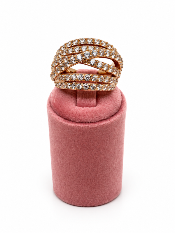 Anello intrecciato Bronzallure